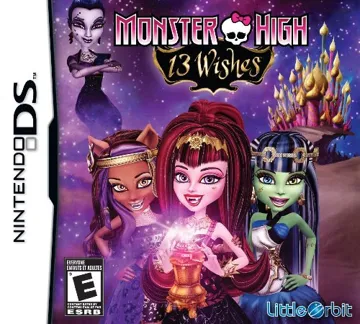 Monster High - 13 Wishes (USA) (En,Fr,Es) box cover front